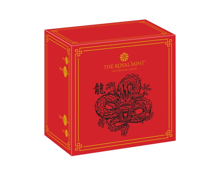 Lunar Year of the Dragon - The Royal Mint 1/4oz Proof